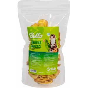 Bananchips fugl og smådyrsnacks