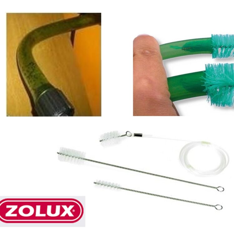 Zolux slangebørste-rengjøringsbørste 3stk universalsett