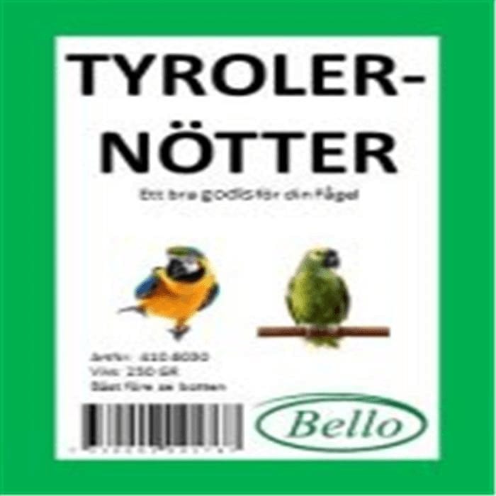 Tyroller nøtter 250g