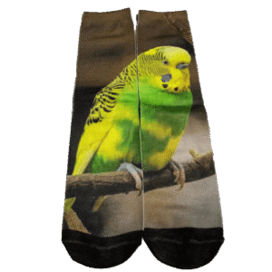 Tropefugl unisex 3D print sokker onesize