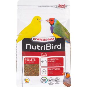 Nutribird C15 Pellets For Kanarie Og Fink 1Kg