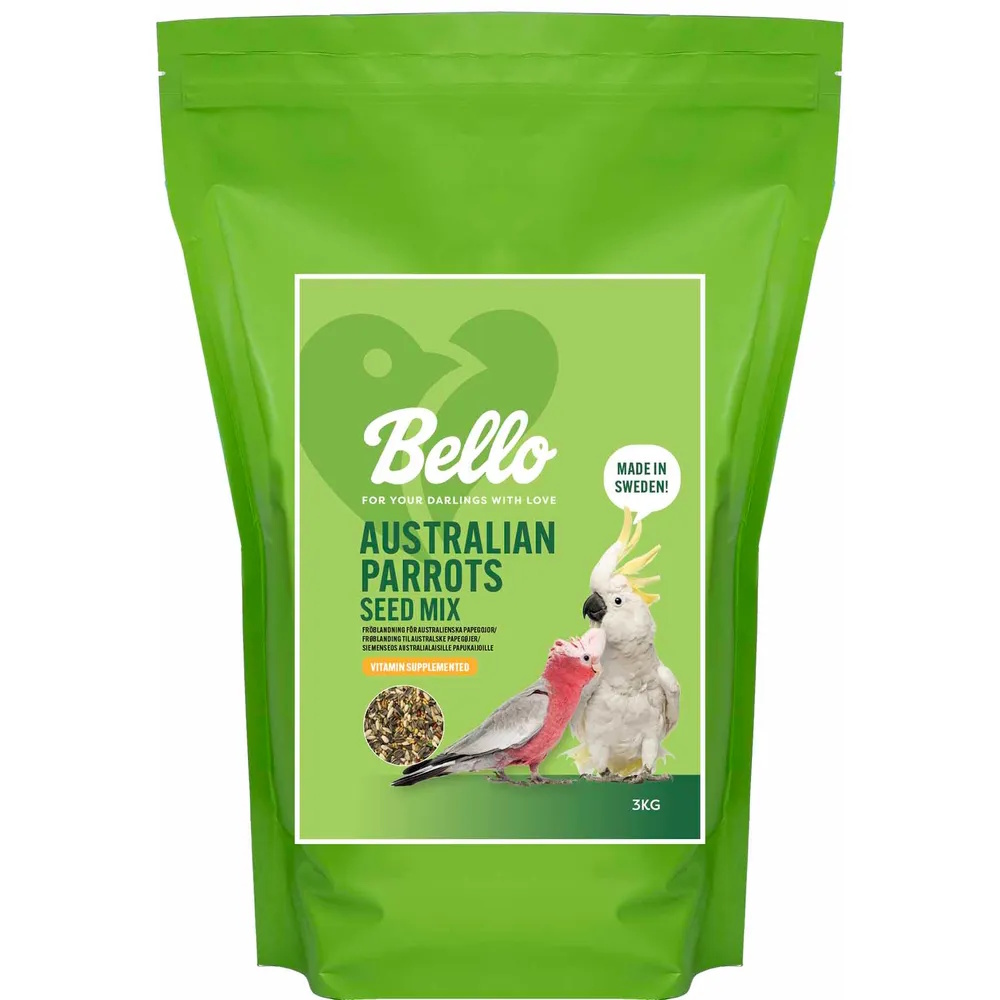 Bello Australsk Papagøye Frøblanding