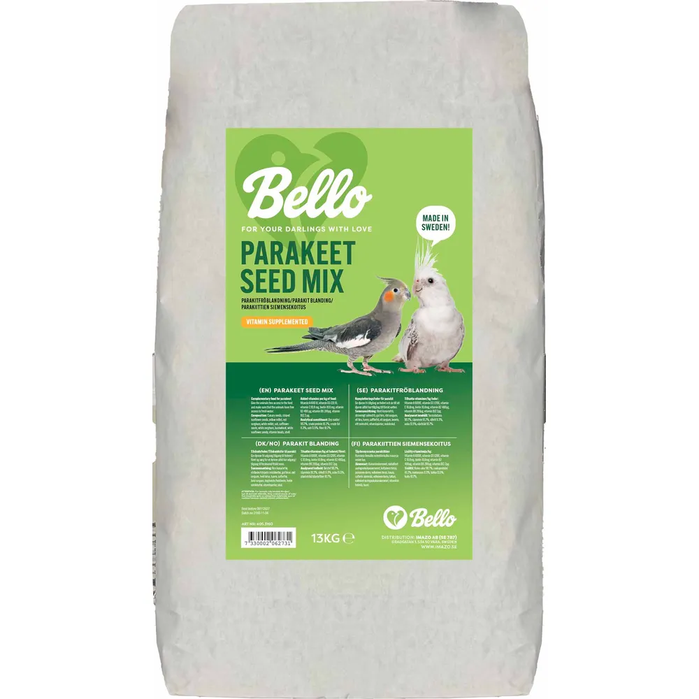 Bello Frøblanding til Små Parakitter