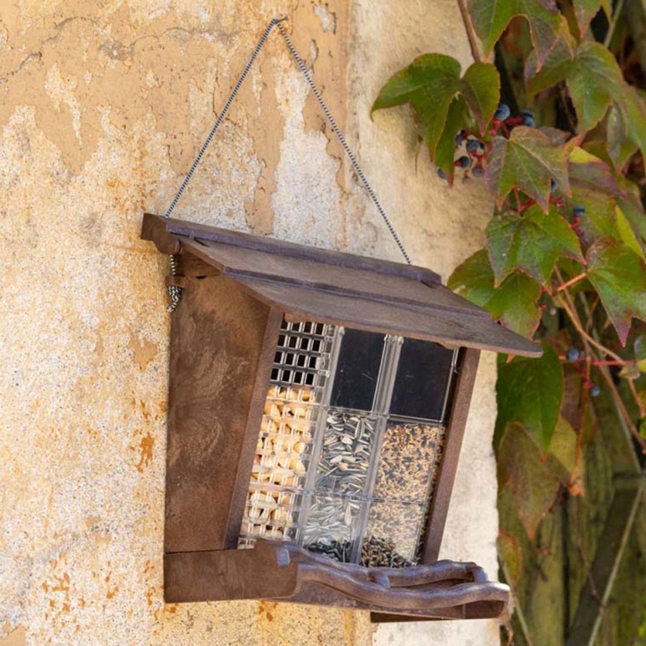 Fuglemater Veggmodell Silo 3 kammer - Ferplast